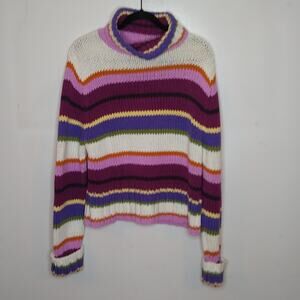 Chelsea studio women's vintage XL striped sweater.